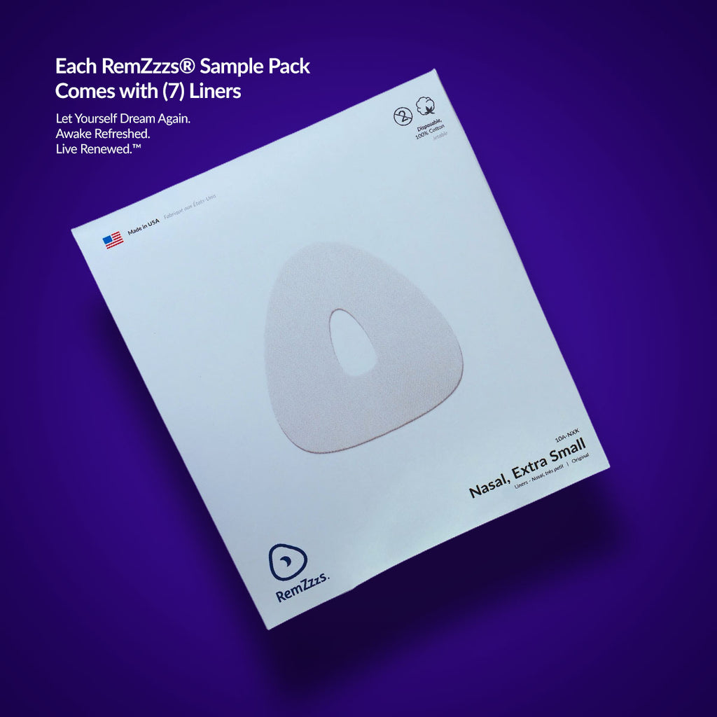 RemZzzs® 10A-NXS Nasal CPAP Mask Liner | Sample Pack, Extra Small