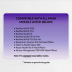 RemZzzs® 7A-NPS Nasal Pillow CPAP Mask Liner | Sample Pack, Universal