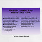 RemZzzs® S10-NS Nasal CPAP Mask Liner | Sample Pack, Small