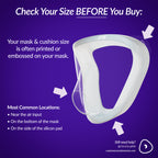 RemZzzs® 6B-FLS Full Face CPAP Mask Liner | Sample Pack, Extra Large